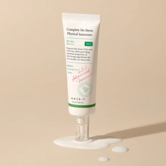 Крем для лица солнцезащитный «Complete No-Stress Physical Sunscreen» SPF50+ PA++++
