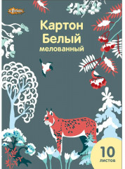 Набор белого мелованного картона«Живая природа» - Фото 4