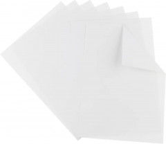 Набор белого мелованного картонас белым оборотом - Фото 1