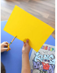 Набор цветного мелованного картона с белым оборотом «Художник» - Фото 8