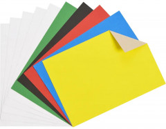 Набор картона цветной+белый немелованный - Фото 1