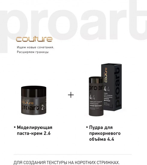 Пудра для создания объёма волос сильной фиксации «ProArt»