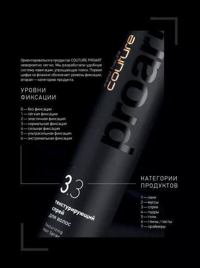 Пудра для создания объёма волос сильной фиксации «ProArt»