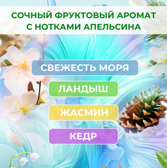 Кондиционер для белья концентрированный «Морской бриз»