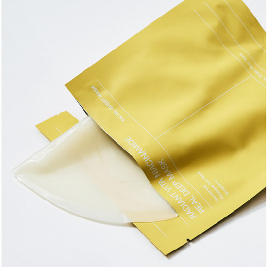Набор масок для лица гидрогелевых с ниацинамидом «Radiant Vita Niacinamide Real Deep Mask Set 5-Pack»