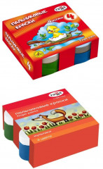 Краски пальчиковые «Мультики» - Фото 1