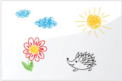 Доска магнитно-маркерная стеклянная - Фото 5