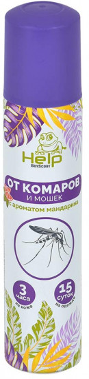 Аэрозоль от комаров и мошек
