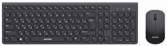 Комплект мультимедийный: клавиатура и мышь Smartbuy One 250288AG
