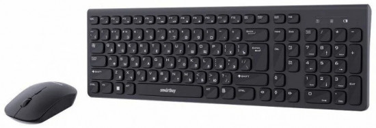 Комплект мультимедийный: клавиатура и мышь Smartbuy One 250288AG
