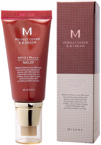 BB-крем для лица «M Perfect Cover BB Cream», оттенок 27