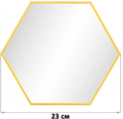 Набор зеркал интерьерных с подвесом «Соты» - Фото 1