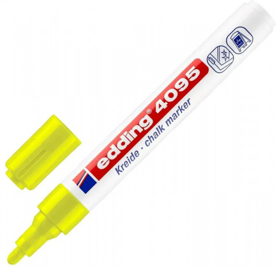 Маркер меловой «Chalk marker», цвет Жёлтый