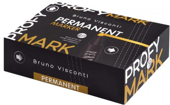Маркер перманентный «Profymark», цвет золотой