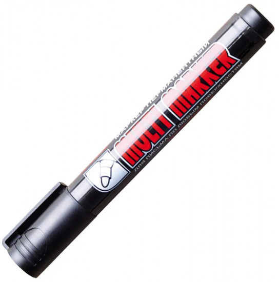 Маркер перманентный «Multi Marker», цвет черный