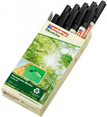 Маркер перманентный «EcoLine», цвет черный - Фото 3