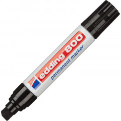 Маркер перманентный, цвет черный - Фото 2