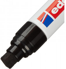 Маркер перманентный, цвет черный - Фото 3