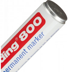 Маркер перманентный, цвет черный - Фото 4