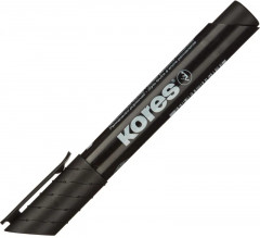 Маркер перманентный, цвет черный - Фото 1