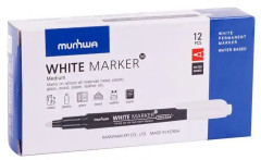 Маркер перманентный, цвет белый - Фото 4