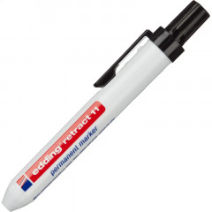 Маркер перманентный автоматический, цвет черный - Фото 1