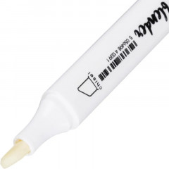 Маркер для скетчей двусторонний, цвет белый - Фото 3