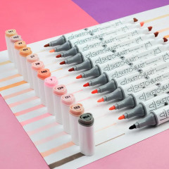 Набор двусторонних скетч-маркеров «Портрет» - Фото 8