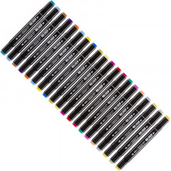 Набор маркеров для скетчинга двусторонних - Фото 5