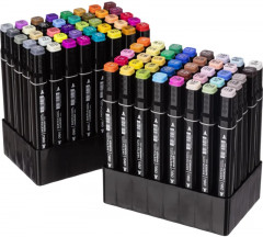 Набор маркеров для скетчинга двусторонних - Фото 3