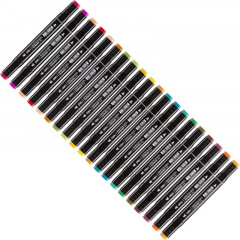 Набор маркеров для скетчинга двусторонних - Фото 5