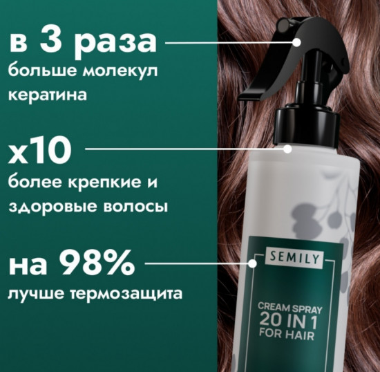Крем-спрей для волос термозащитный «Milticare»