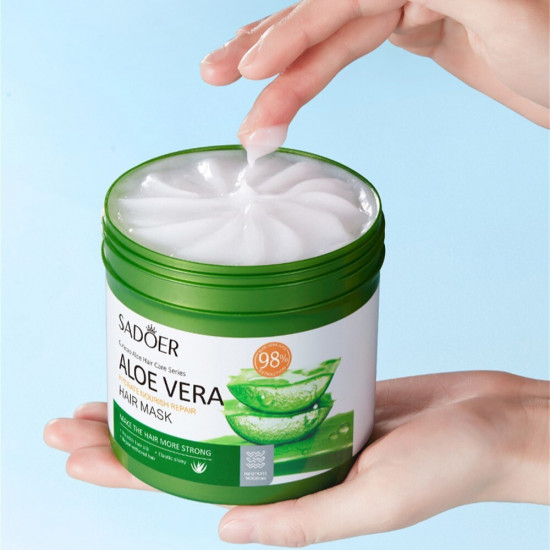 Маска для волос с алоэ вера восстанавливающая «Aloe Vera Hair Mask»