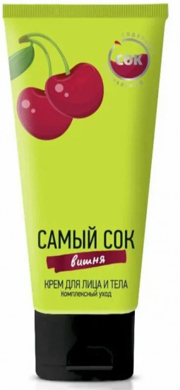 Шампунь для всех типов волос с натуральным соком вишни «Густота и сила»