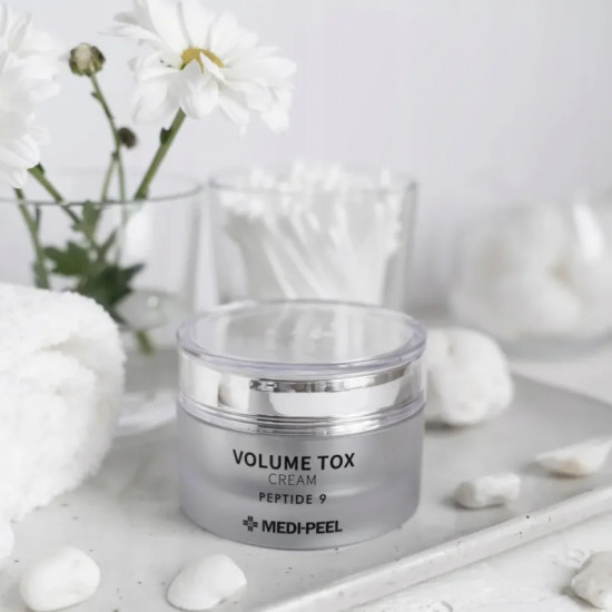 Крем для лица омолаживающий с пептидами и эктоином «Volume Tox Cream Pro»