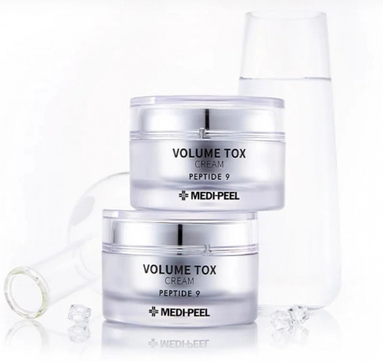 Крем для лица омолаживающий с пептидами и эктоином «Volume Tox Cream Pro»
