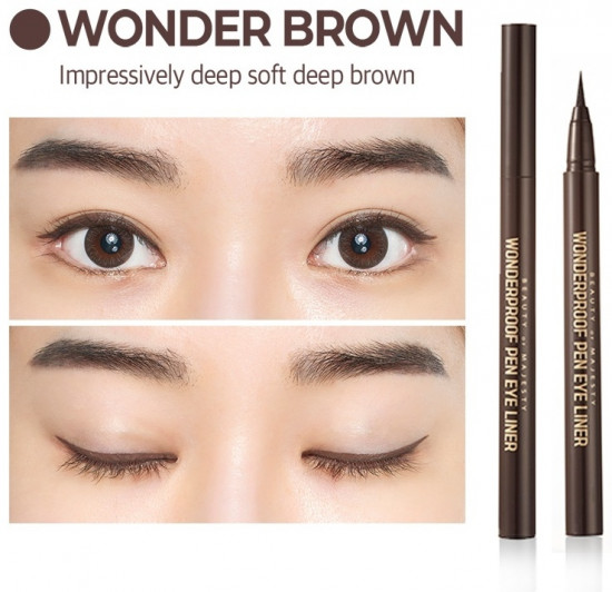 Подводка для глаз «Wonderproof Gel Slim Eyeliner», оттенок 02 Wonder Brown