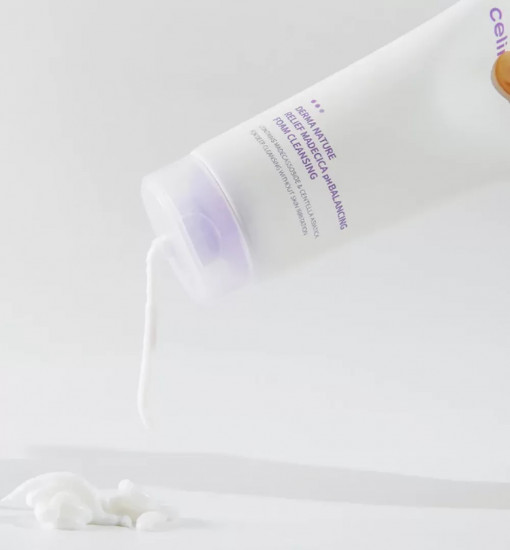 Пенка для очищения кожи лица «Derma Nature Relief Madecica pH Balancing Foam Cleansing»