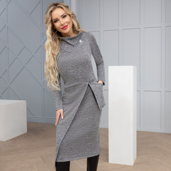 Платье женское с брошкой «Только ты (тайна)»