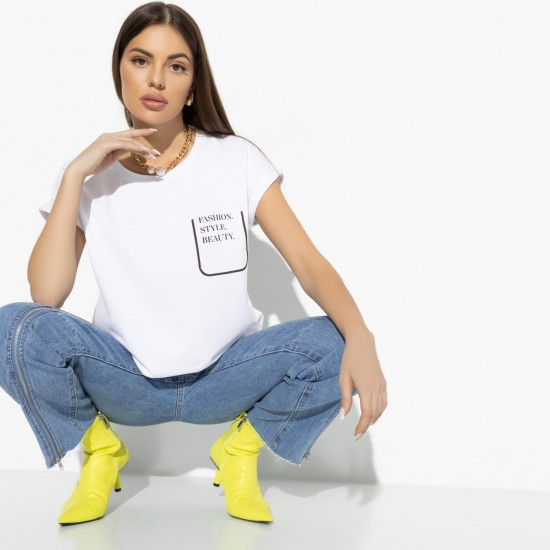 Футболка женская «Точно знаю ответ (fashion style)»