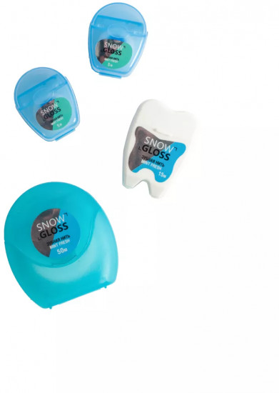 Зубная нить тонкая вощеная «Mint Fresh»