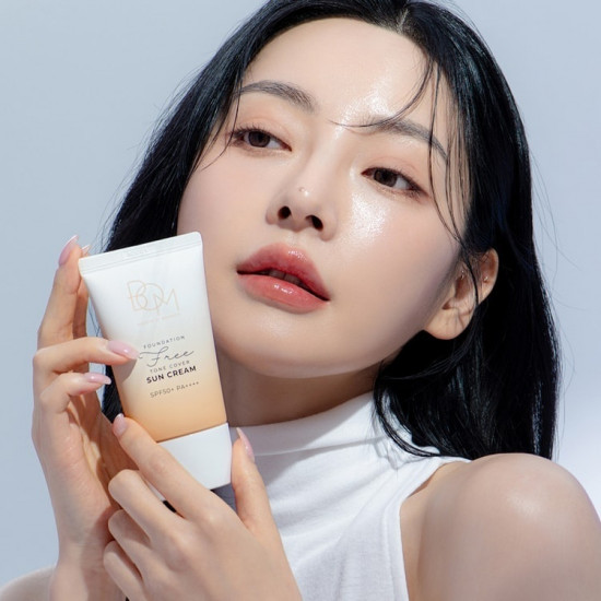 Крем для лица тональный «Foundation Free Tone Cover Sun Cream» SPF50 PA++++, оттенок Бежевый
