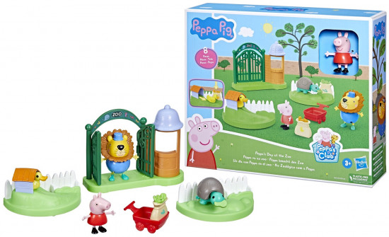 Набор игровой «Peppa Pig: День в зоопарке»
