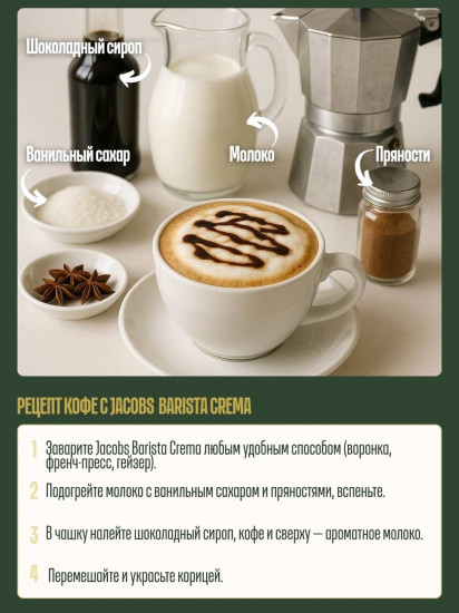 Кофе молотый «Barista Editions Crema»