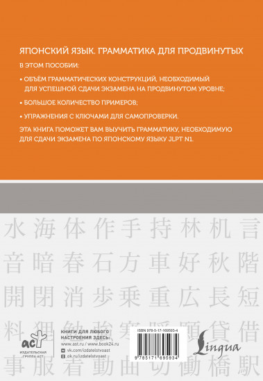 Японский язык. Грамматика для продвинутых. Уровень JLPT N1