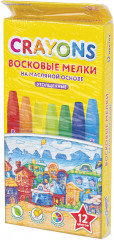 Мелки восковые утолщенные «Домики» - Фото 6
