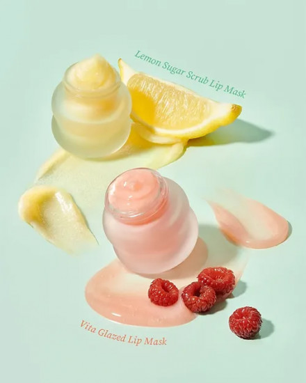 Несмываемая сахарная маска-скраб для губ «Lemon Sugar Scrub Lip Mask»