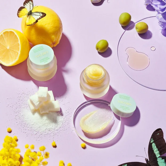 Несмываемая сахарная маска-скраб для губ «Lemon Sugar Scrub Lip Mask»