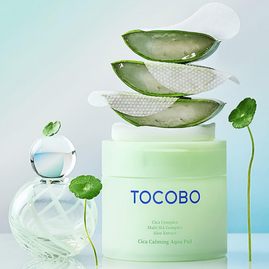 Успокаивающие аква-пэды для лица с центеллой «Cica Calming Aqua Pad»