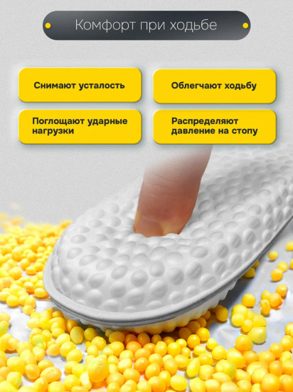 Стельки для обуви анатомические дышащие